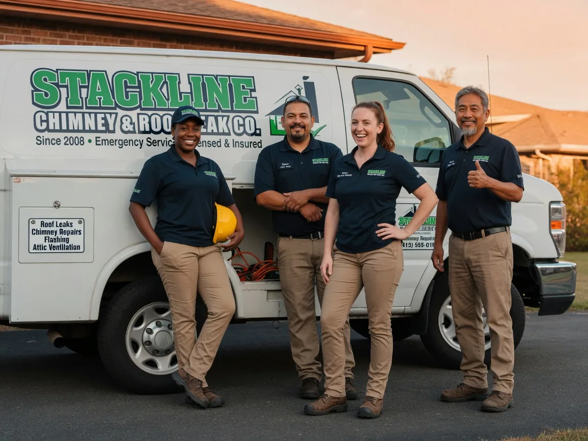 Chimney flashing repair company in Harts, WV